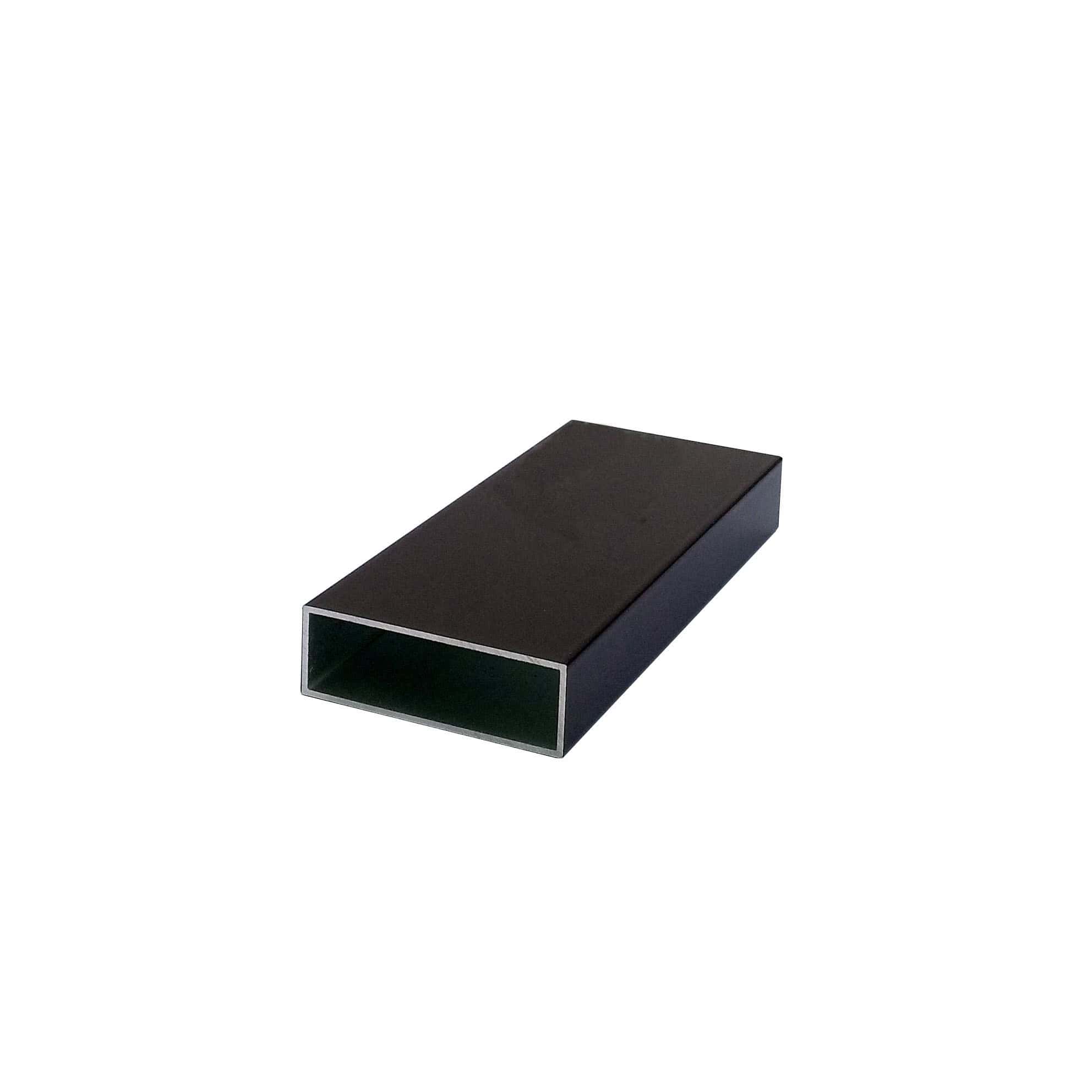 Rechteckiges Balkonprofil aus Aluminium, Maße 60x20mm